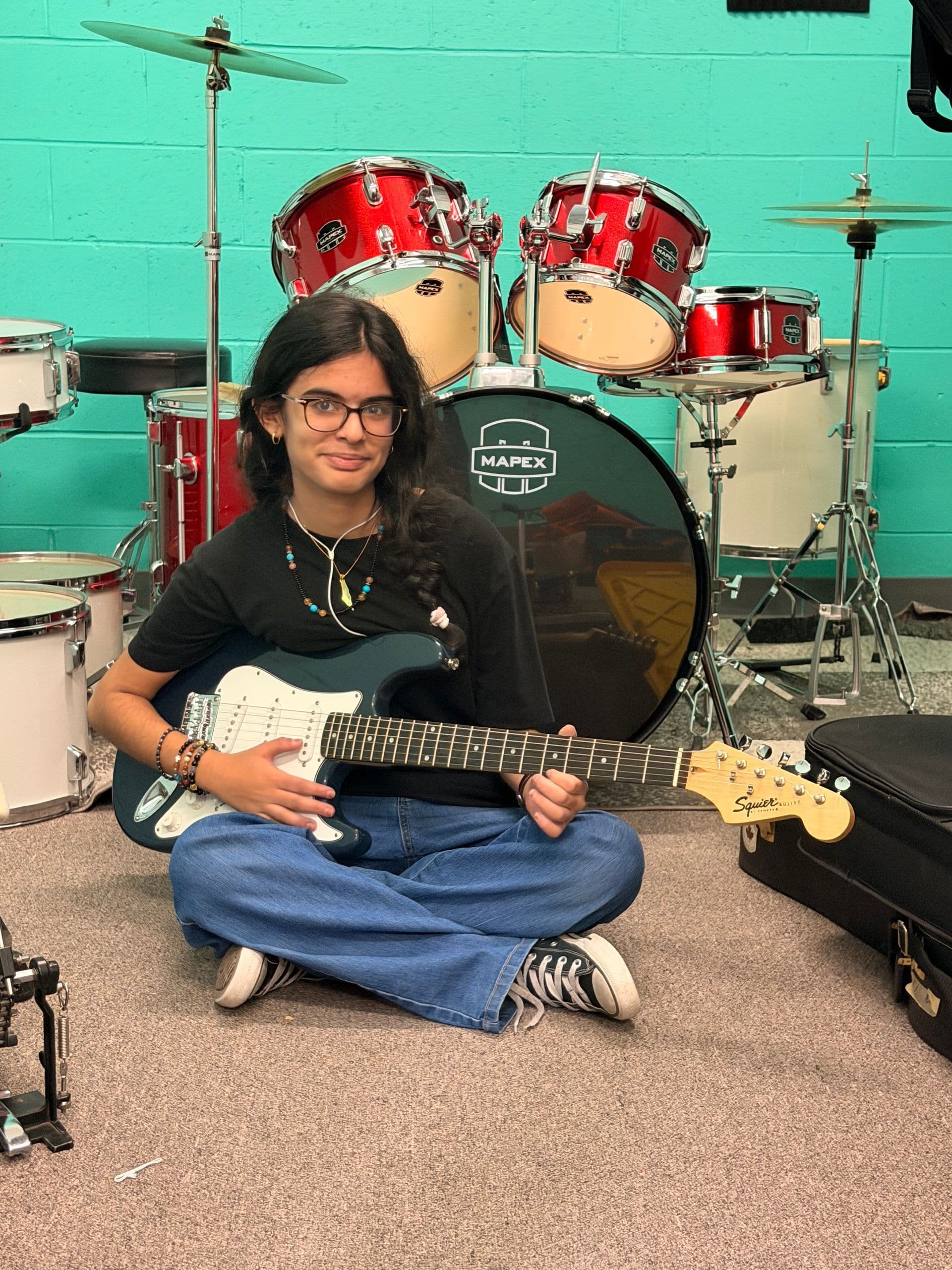 Interior image shown in the teen center feature.