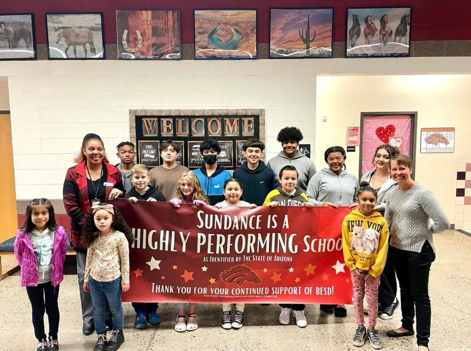 Sundance High Performing Sign