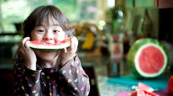 Eating Watermelon