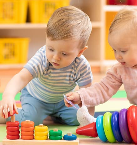 Playing toddlers